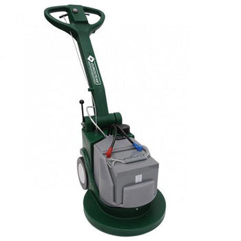 Monobrosse Eurosteam basse-vitesse ES406 10L (à batterie) - Clean Equipements